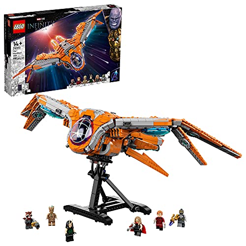 Photo 1 of EGO Marvel The Guardians’ Ship 76193 Space Battleship Building Kit; 6 Minifigures Include Star-Lord and Thor; New 2021 (1,902 Pieces)
