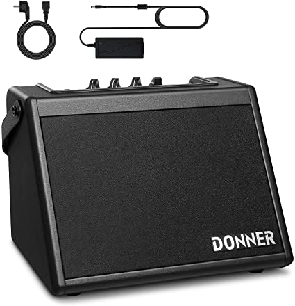 Photo 1 of Donner Mini Electric Drum Amp 20W, Wireless Electronic Drum Amplifier Keyboard Speaker DDA-20 Protable for Home Practice
