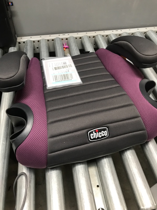 Photo 2 of chicco GoFit Backless Booster Car Seat - Grape