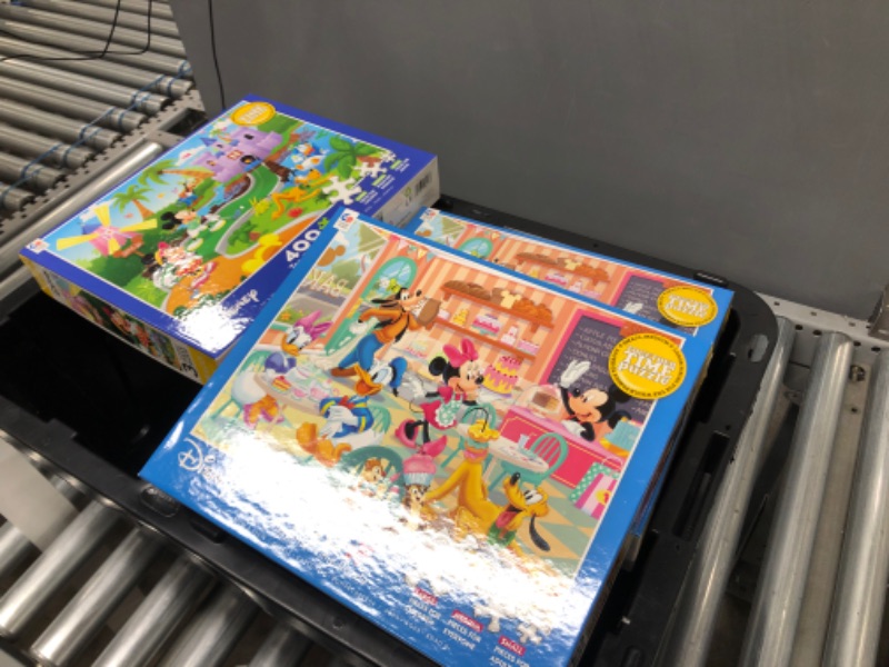 Photo 1 of DISNEY PUZZLES 400 PIECES EACH (3 PACK) 