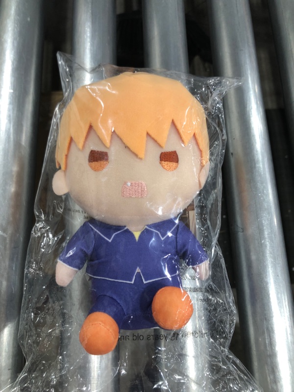 Photo 2 of Fruits Basket- Kyo Sitting Pose Plush 7"H
