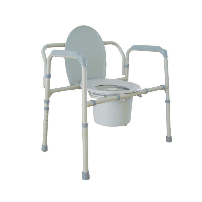 Photo 1 of Drive Medical - Heavy Duty Bariatric Folding Bedside Commode Seat