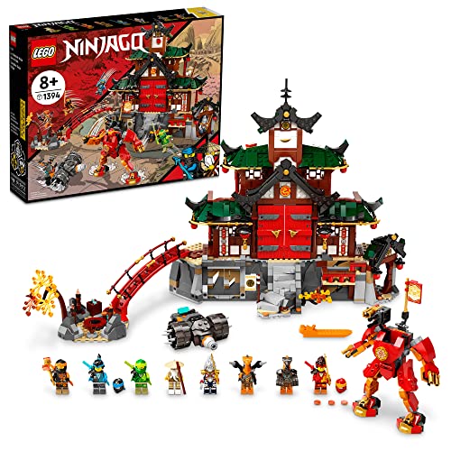 Photo 1 of LEGO NINJAGO Ninja Dojo Temple 71767 Ninja Playset for Ages 8+, with NINJAGO Lloyd, Kai and a Snake Toy; Creative Building Kit for Kids (1,394 Pieces)
