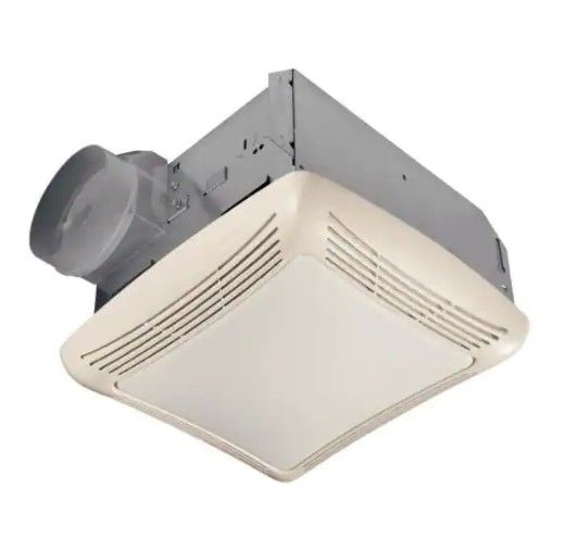 Photo 1 of **MISSING COVER** Broan-NuTone 50 CFM Ceiling Bathroom Exhaust Fan with Light