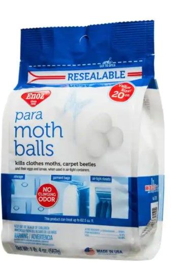Photo 1 of *** EXP: 01/26/22*** NON-REFUNDABLE**  ** SOLD AS IS ***  ** SETS OF 2**
20 oz. Para Moth Balls Box