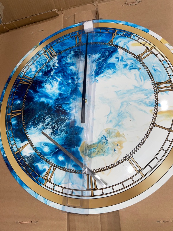 Photo 1 of DESIGN ART METAL WALL CLOCK 22'