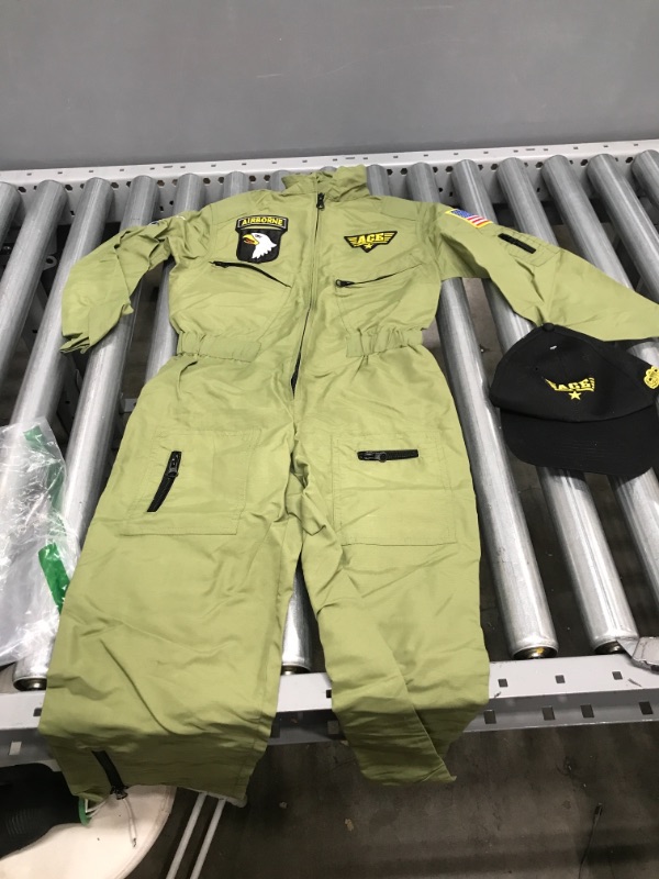 Photo 2 of Aeromax Jr. Fighter Pilot Suit with Embroidered Cap, Size 6/8.
