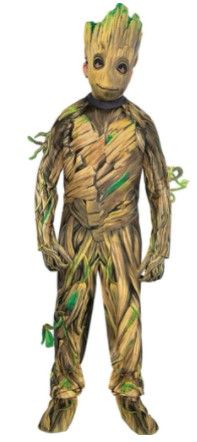 Photo 1 of Suit Yourself Baby Groot Costume for Boys, Guardians of the Galaxy 2, Large (12-14), Includes Jumpsuit, Mask and Gloves
