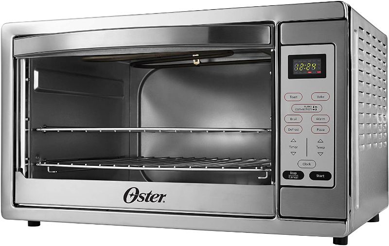 Photo 1 of Oster Extra Large Digital Countertop Convection Oven, Stainless Steel (TSSTTVDGXL-SHP)
