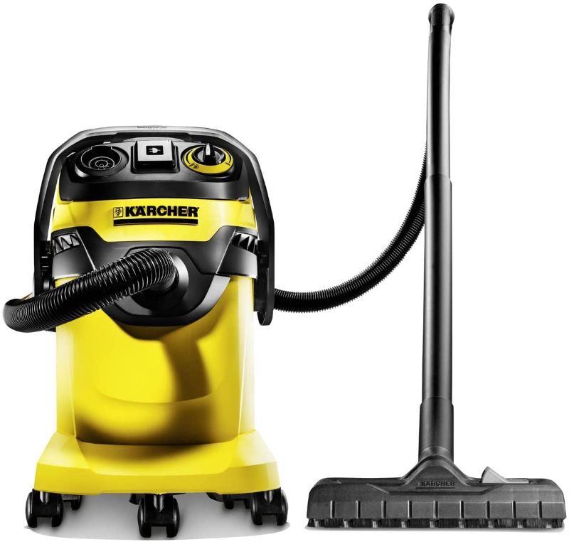 Photo 1 of *SEE COMMENT* Karcher WD 5/P Multi-Purpose 6.6 Gallon Wet-Dry Vacuum Cleaner with Attachments – Blower Feature, Semi-Automatic Filter Cleaning, Space-Saving Design
