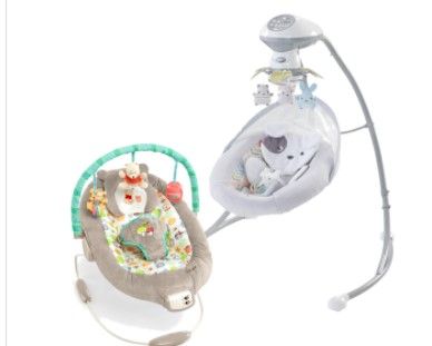 Photo 1 of Fisher-Price Sweet Snugapuppy Cradle 'N Swing, Dual Motion Baby Swing
35.04 x 44.02 x 37.01 inches
