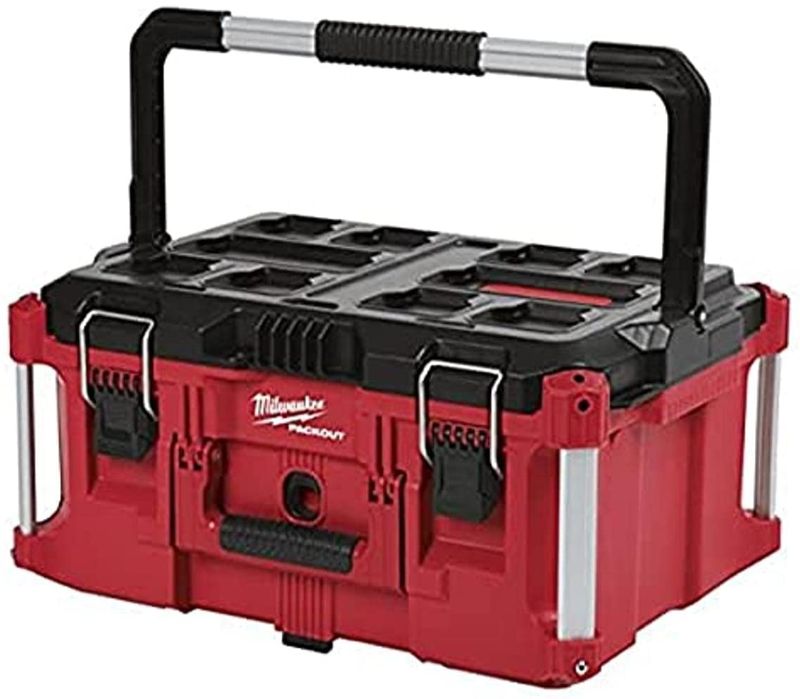 Photo 1 of Milwaukee Electric Tool 48-22-8425 Pack out, Large Tool Box, Red
