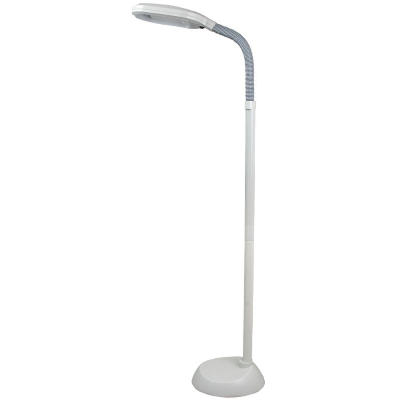 Photo 1 of Portsmouth Home Sunlight White Floor Lamp
