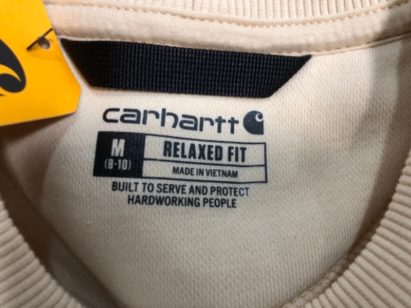 Photo 3 of Carhartt Women's Clarksburg Crewneck Pocket Sweatshirt (Medium)