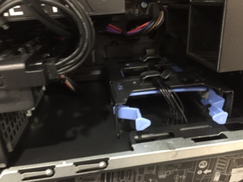 Photo 14 of **NONFUNCTIONAL**MISSING COMPONENTS DID NOT STAY ON 
Alienware Aurora R14 Gaming Desktop - AMD Ryzen 9 5900, 32GB 3466MHz RAM, 1TB SSD + 2TB HDD, NVIDIA GeForce RTX 3080 10GB GDDR6X Graphics, Liquid Cooled, Windows 11 Home - Dark Side of the Moon, Black