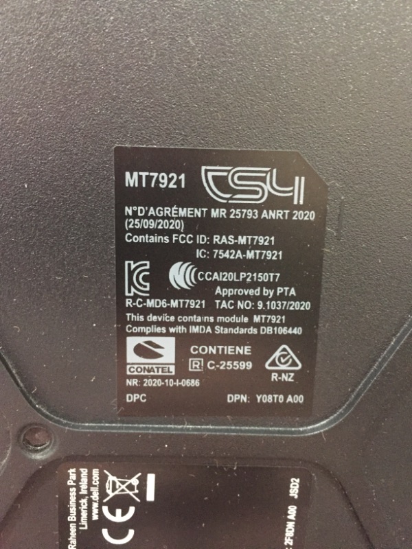 Photo 16 of **NONFUNCTIONAL**MISSING COMPONENTS DID NOT STAY ON 
Alienware Aurora R14 Gaming Desktop - AMD Ryzen 9 5900, 32GB 3466MHz RAM, 1TB SSD + 2TB HDD, NVIDIA GeForce RTX 3080 10GB GDDR6X Graphics, Liquid Cooled, Windows 11 Home - Dark Side of the Moon, Black