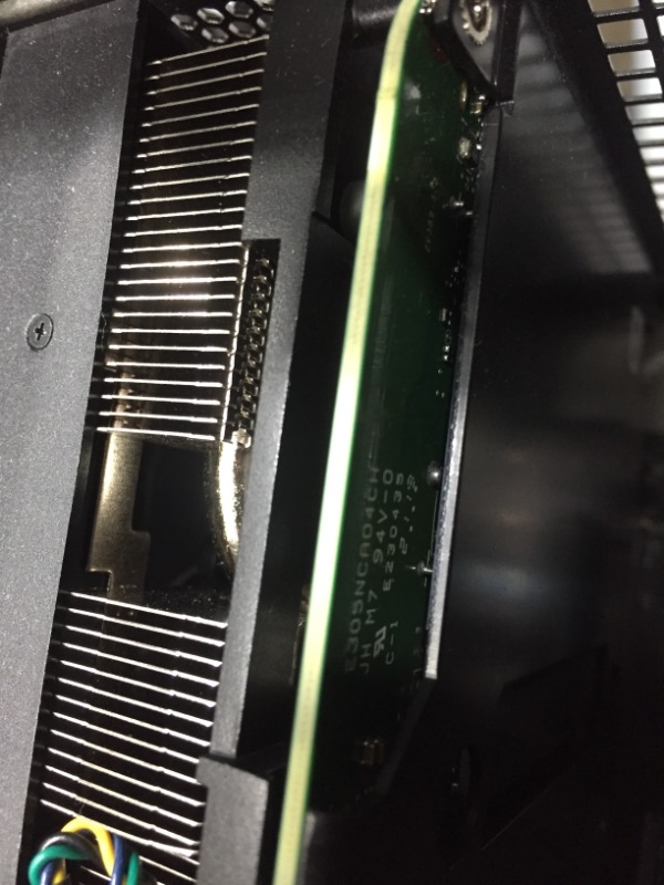 Photo 7 of **NONFUNCTIONAL**MISSING COMPONENTS DID NOT STAY ON 
Alienware Aurora R14 Gaming Desktop - AMD Ryzen 9 5900, 32GB 3466MHz RAM, 1TB SSD + 2TB HDD, NVIDIA GeForce RTX 3080 10GB GDDR6X Graphics, Liquid Cooled, Windows 11 Home - Dark Side of the Moon, Black