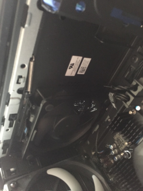 Photo 26 of **NONFUNCTIONAL**MISSING COMPONENTS DID NOT STAY ON 
Alienware Aurora R14 Gaming Desktop - AMD Ryzen 9 5900, 32GB 3466MHz RAM, 1TB SSD + 2TB HDD, NVIDIA GeForce RTX 3080 10GB GDDR6X Graphics, Liquid Cooled, Windows 11 Home - Dark Side of the Moon, Black