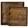 Photo 1 of *READ BELOW** KINGCRAFT 24 x 24 inches Ottoman Tray Extra Large Black Walnut Wood Trays with Handles Square Wooden Solid Serving Tray for Oversized Ottoman Home Breakfast in Bed Tea Coffee - 3 PIECE SET 
