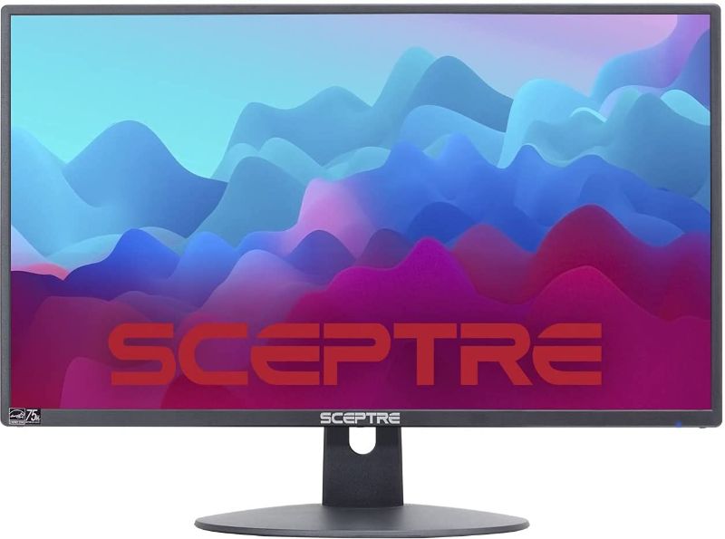 Photo 1 of Sceptre 20" 1600x900 75Hz Ultra Thin LED Monitor 2x HDMI VGA Built-in Speakers, Machine Black Wide Viewing Angle 170° (Horizontal) / 160° (Vertical)
