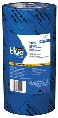 Photo 1 of ***SOLD AS IS***
SCOTCH-BLUE 2090 Painters Masking Tape,60 Yd.,PK6
