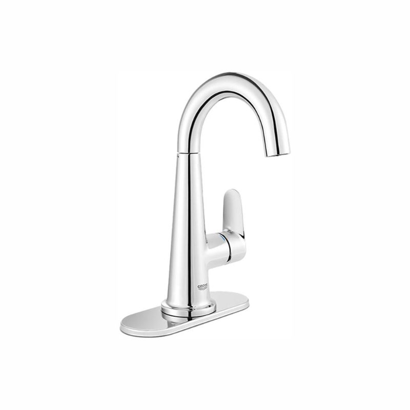 Photo 1 of ***PREVIOUSLY OPENED***
GROHE Veletto 4 in. Centerset Single-Handle Bathroom Faucet in StarLight Chrome