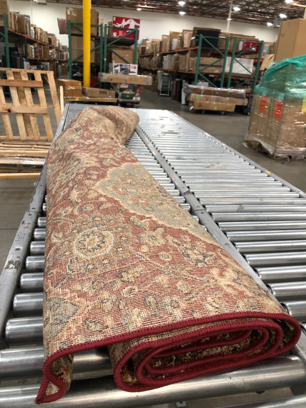 Photo 1 of ***USED***
Bazaar Fuller Garnet 8 ft. x 10 ft. Medallion Area Rug