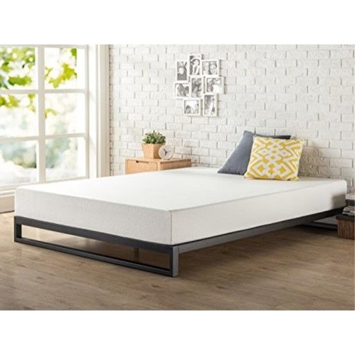 Photo 1 of ***USED***
Zinus Trisha 7 Inch Heavy Duty Low Profile Platforma Bed Frame / Mattress Foundation / Box Spring Optional / Wood Slat Support, Queen Standard Platfor
