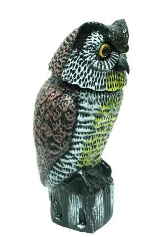 Photo 1 of 14 in. H Defense Garden Owl
