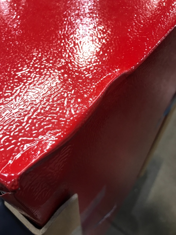 Photo 1 of ***DAMAGED FROM SHIPMENT***
Frigidaire 3.2 Cu. Ft. Retro Compact Refrigerator with Side Bottle Opener EFR376, Red