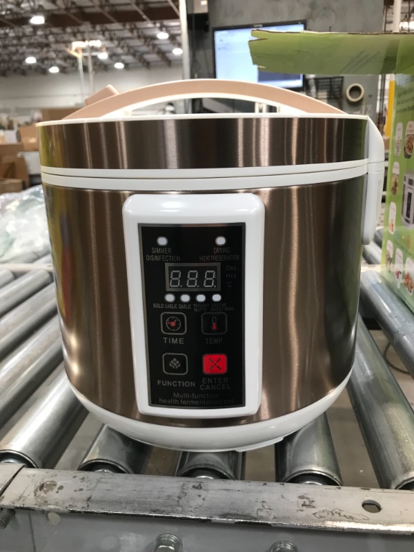 Photo 2 of **SAME MODEL DIFFERENT COLOR** MLGB 5L Black Garlic Fermenter Full Automatic Intelligent Control Garlics