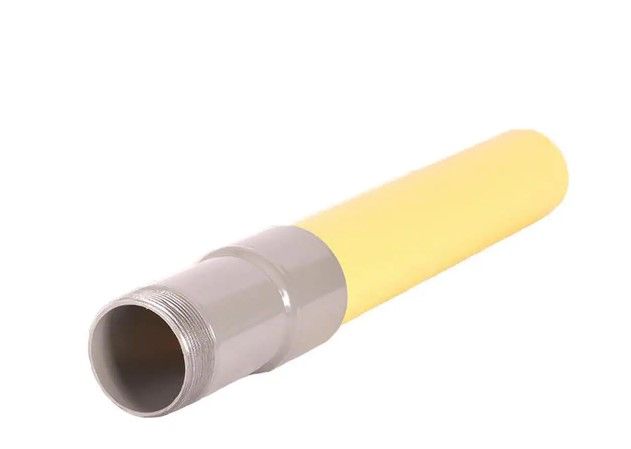 Photo 1 of 1-1/2 in. IPS Poly DR 11 to 1-1/2 in. MIP Underground Yellow Poly Gas Transition
