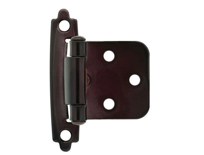 Photo 1 of ***SET OF 4***
Oil Rubbed Bronze Self-Closing Overlay Cabinet Hinge

