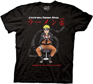 Photo 1 of Ripple Junction Naruto Shippuden Ichiraku Ramen Shop Light Weight Crew T-Shirt XXL, AND Avatar: The Last Airbender Appa Mens T-Shirt LG 
2 SHIRTS SOLD TOGETHER 

