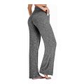 Photo 2 of FIRST WAY Women's Buttery Soft Lounge Pants Wide Leg Stretch with Pocket Yoga Pants All Seasons LG, Sets Elephant Pajamas Women Cotton Home Wear Cute Sleep T White Size MD 

