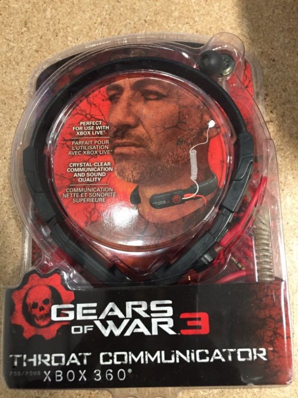 Photo 2 of Gears of War 3 Throat Communicator NEW for XBOX 360