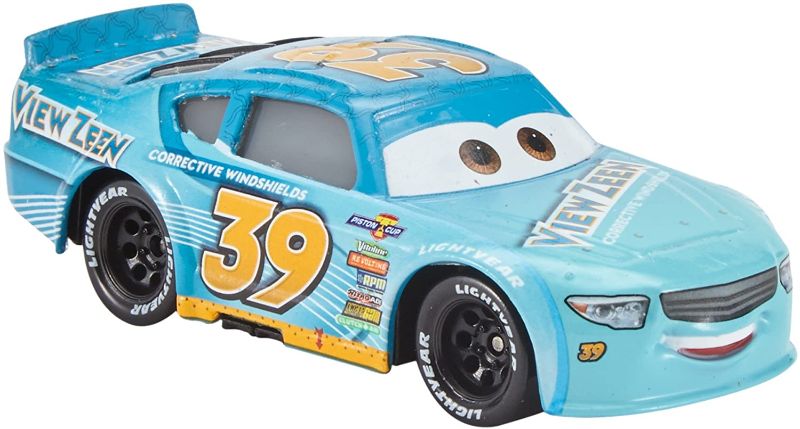 Photo 2 of Disney Pixar Cars 3 Buck Bearingly Vehicle with KELZ KIDZ Premium Exclusive Wacky Tacky Toss and Catch Sticky Balls and Paddle Toy - Great Backyard or Beach Game! sold as set non refundable 