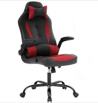 Photo 1 of Gaming Chair Ergonomic High-Back Racing Style Office Chair Adjustable Headrest
**same but white**