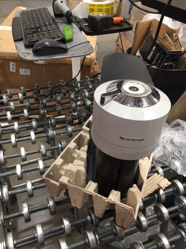 Photo 1 of **LEAKS** Nespresso Vertuo Next Coffee & Espresso Machine NEW by Breville, Light Grey, Compact, Single Serve, One Touch to Brew, Coffee Maker & Espresso Machine