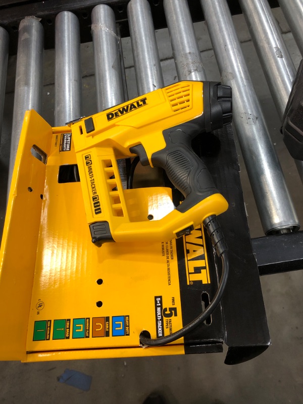 Photo 2 of DeWalt 5-in-1 Multi-Tacker and Brad Nailer