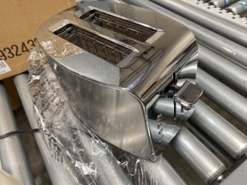 Photo 1 of KRUPS KH732D Breakfast Set 2-Slot Toaster with Brushed and Chrome Stainless Steel Housing