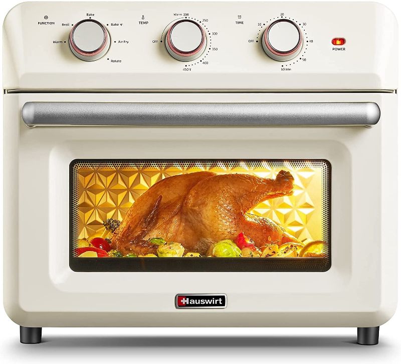 Photo 3 of (Upgraded)26.5Qt Large Convection Oven, Quiet Fully Stainless Steel Countertop Toaster Oven Air Fryer, Air Fry-Toast-Bake-Rotisserie-Broil-Dehydrate,...
