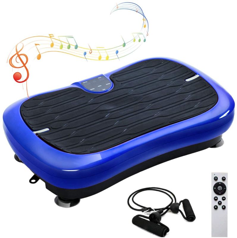 Photo 1 of eHUPOO Vibration Platform Exercise Machine,Vibration Plate Fitness Massage Machine,Whole Body Vibration Shaking Machine,Vibration Trainer for Weight Loss&Body Wrokout,with Two Resistance Bands