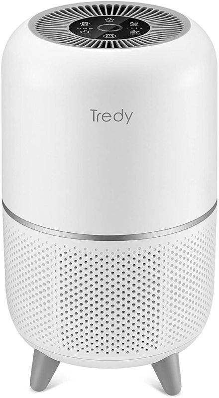 Photo 1 of TREDY HEPA Air Purifier for Home Large Room with Air Quality Sensor, Filters Indoor Air and Removes Smoke/Dust/Odor/Pollen/Pets Dander