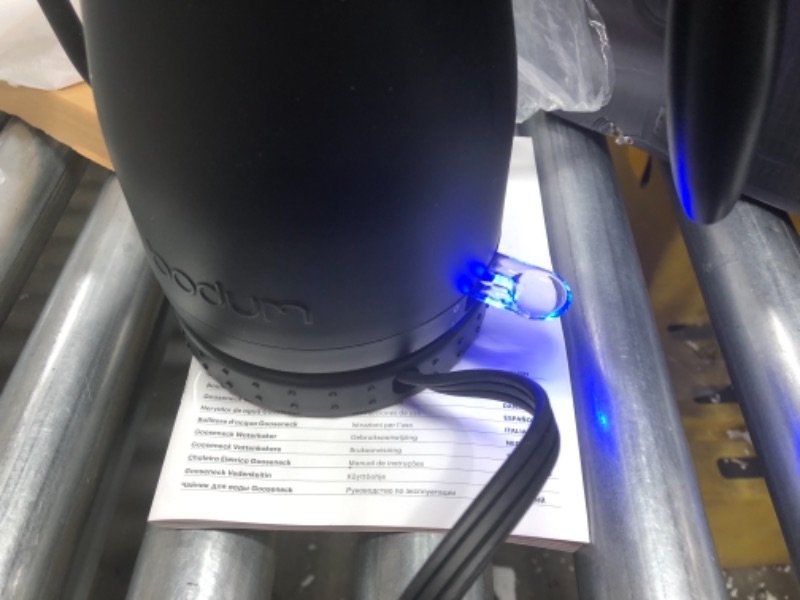 Photo 1 of Bodum  Melior Gooseneck Electric Water Kettle, Matte Black similar to stock photo