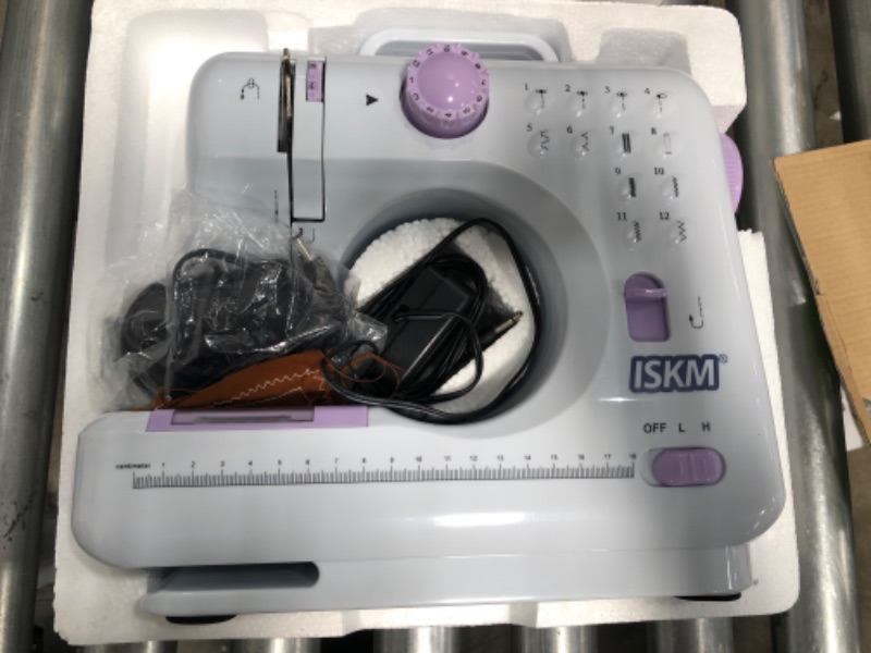 Photo 2 of **SEE COMMENTS** UKICRA Sewing Machine UFR-505 - Electric Mini Sewing Machines, 12 Stitches, Perfect for Beginners
