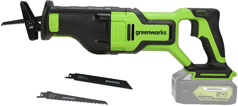 Photo 1 of Greenworks 24V Reciprocating Saw, Tool Only *unable to test*