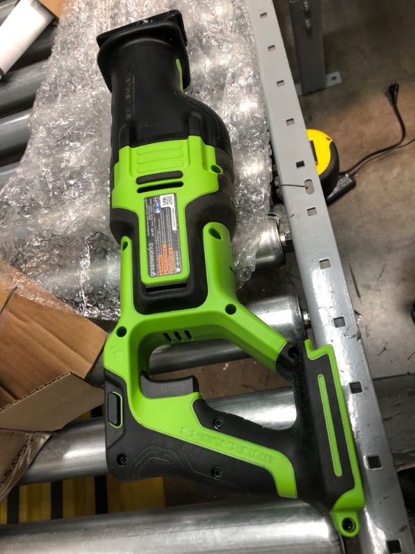 Photo 4 of Greenworks 24V Reciprocating Saw, Tool Only *unable to test*