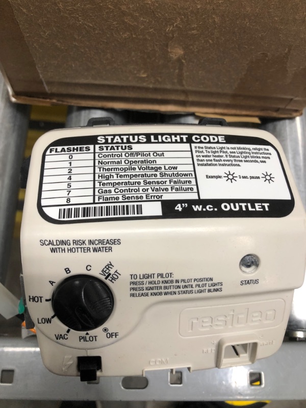 Photo 3 of Similar to stock photo *Reliance Water Heater LIQUID PROPANE Gas Control Valve 100112338 9007890005 100093977 6911135 Thermostat Compatible with A.O. Smith, Reliance, State, and American Branded Water Heaters