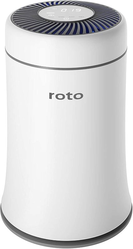 Photo 1 of ***DIFFERENT COLOR THAN STOCK PHOTO SHOWN* Air Purifier for Home Bedroom with H13 True HEPA Filter, ROTO Air Cleaner for Pets, Smokers, Dust, Mold and Allergies, Quiet Odor Eliminators Purifiers for Room, 4 Fan Speeds with Quiet Auto Mode
